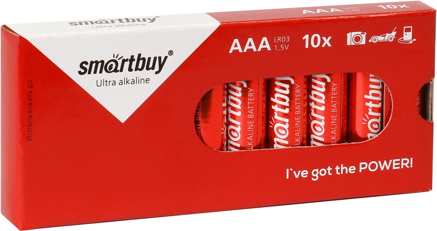 Батарейка SmartBuy SBBA-3A10BX (10 шт)