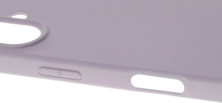 Чехол для телефона BoraSCO Microfiber Case для Apple iPhone 16 73692 (лавандовый)