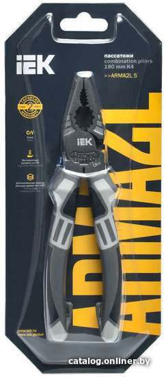 Плоскогубцы IEK A2L5-PL10-K4-180