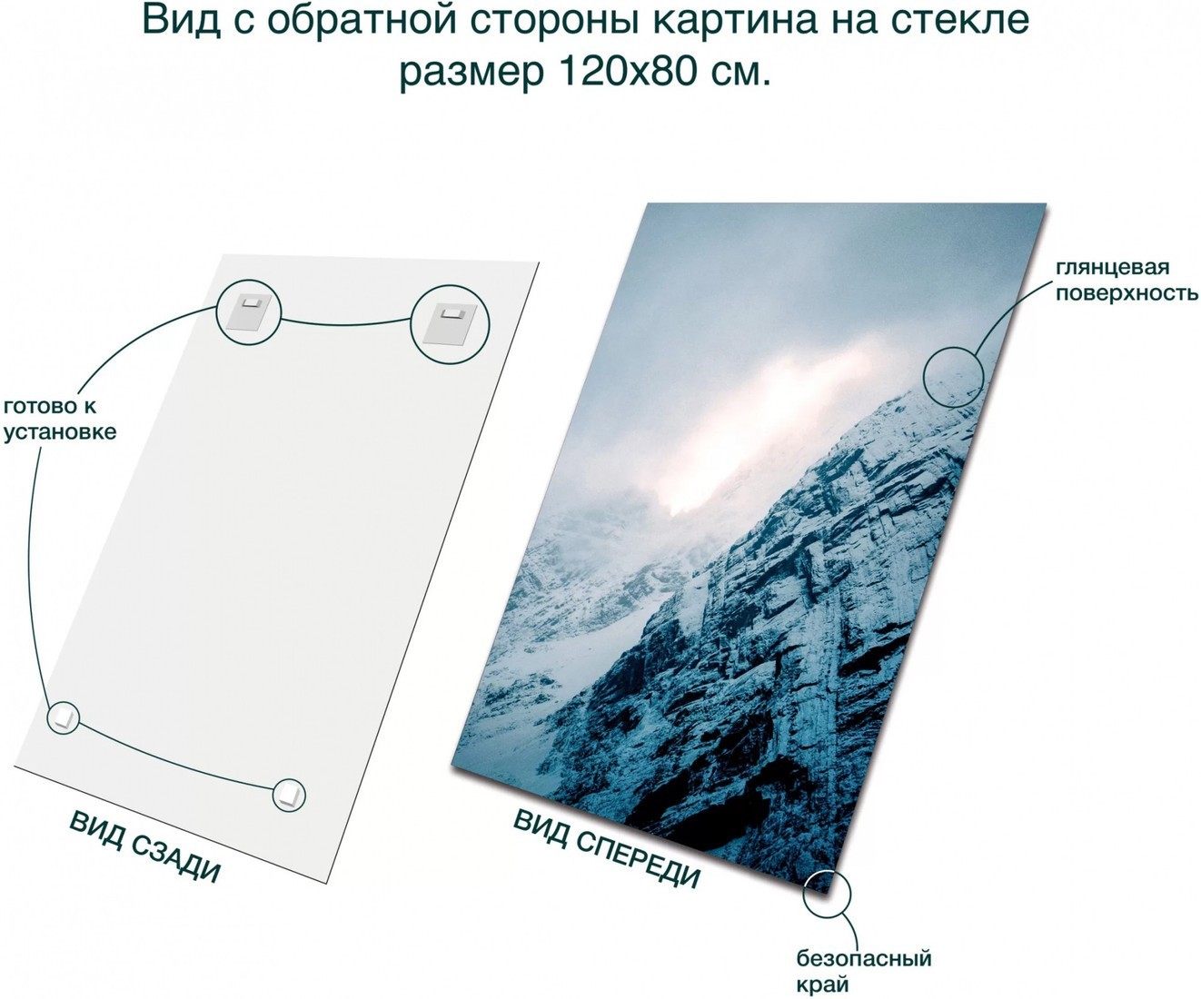 Картина Stamprint Затишье NT034 (120x80)