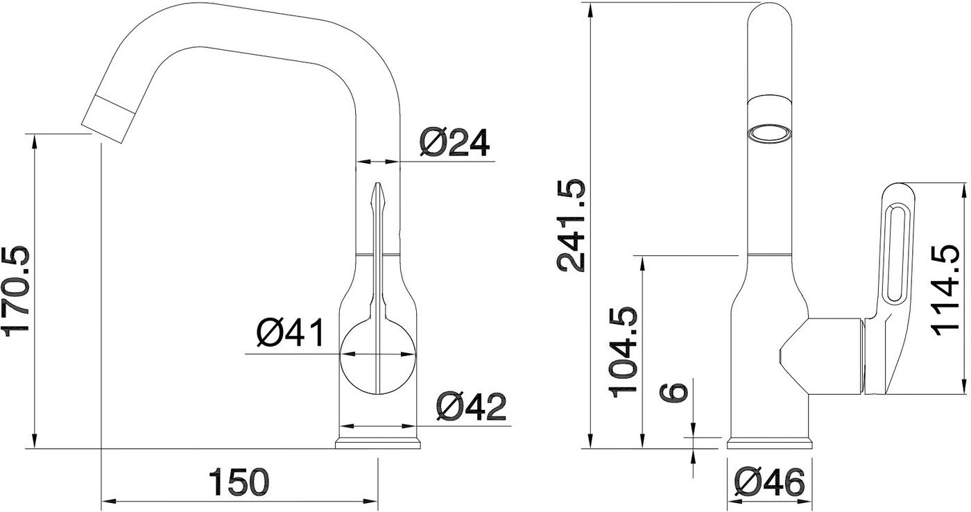 Смеситель Ekko E4065