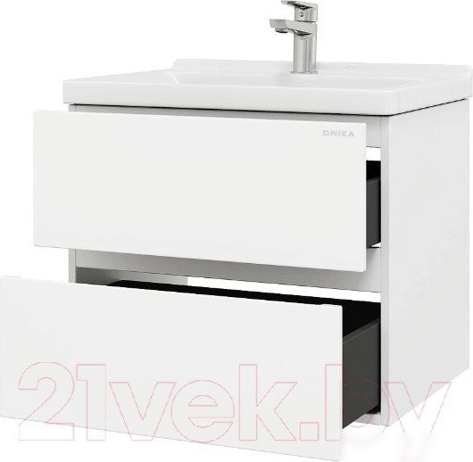 Onika Тумба с умывальником Эвада 70 107061 + Santek Миранда 70 1WH302250