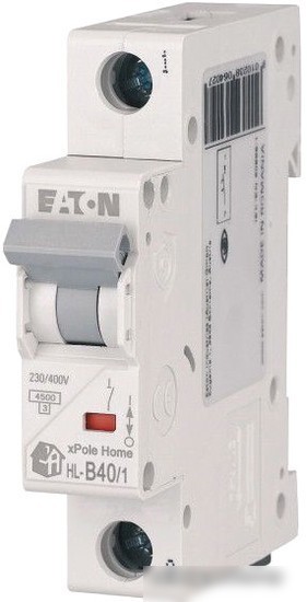 Выключатель автоматический Eaton HL-B401 1P 40A B 4.5кA 1M 194725