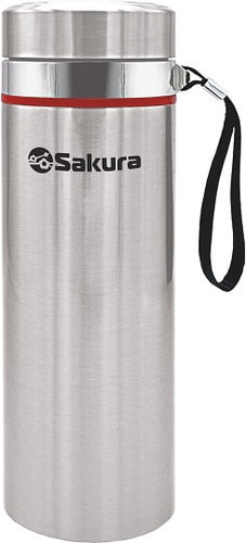 Термос Sakura TH-02-1000S 1л (серебристый)