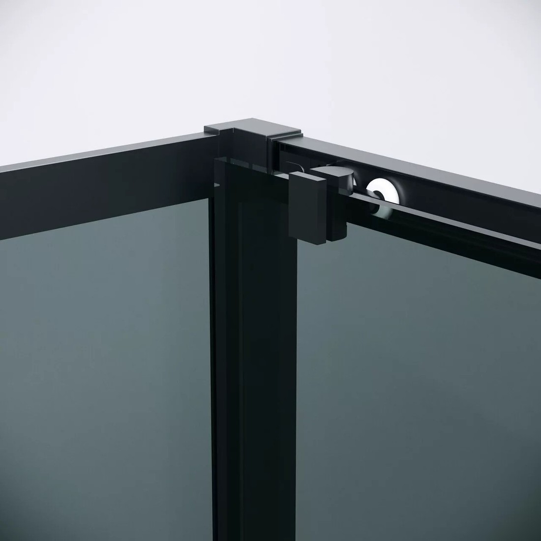 Душевая стенка Grossman Cosmo 80x195 200.K33.02.80.21.10 (черный матовый/стекло тонированное)