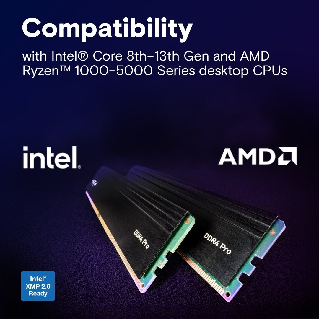 Оперативная память Crucial Pro 16ГБ DDR4 3200 МГц CP16G4DFRA32A