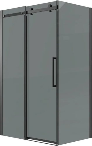 Душевой уголок Grossman Classic 160x80x195 120.K33.04.1680.21.10 (черный матовый/стекло тонированное)