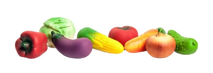 Набор игрушечных продуктов Огонек Набор овощей С-799