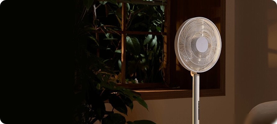 Вентилятор Xiaomi Smart Standing Fan Pro Slim EU BPLDS12DM (с евровилкой)