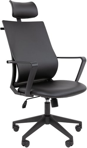 Офисное кресло CHAIRMAN 545 (экокожа черный)