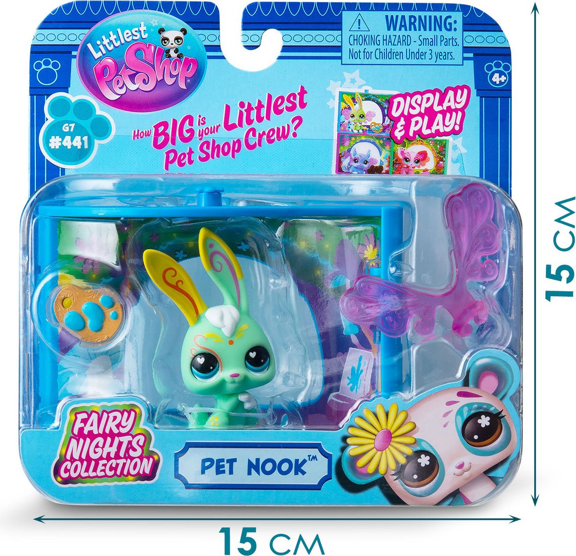 Игровой набор Hasbro Littlest Pet Shop Стиль Крылатый Кролик 01071_LPS
