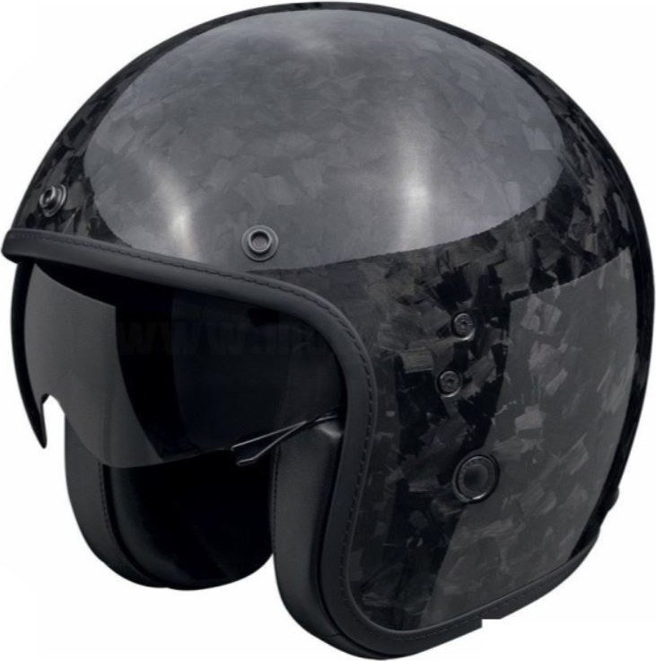 Мотошлем Scorpion Exo Belfast Evo Carbon Onyx (р. M, карбон/карбон)