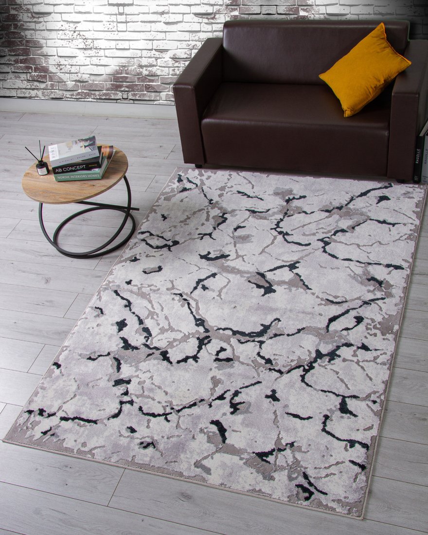 Ковер для жилой комнаты Merinos Palermo F289-STAN-DARK GRAY (1.6х3)