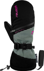 Горнолыжные варежки Reusch Demi R-Tex XT 6331527-7697 (р-р 8, Black/Pied De Poule)