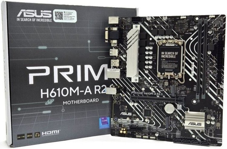 Материнская плата ASUS Prime H610M-A R2.0
