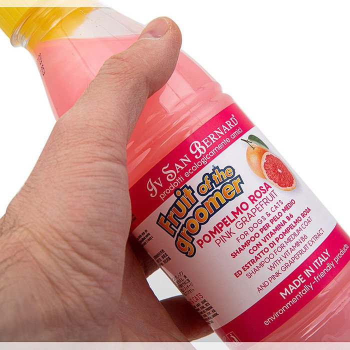 Концентрат шампуня Iv San Bernard Groomer Pink Grapefruit для шерсти средней длины (1 л)