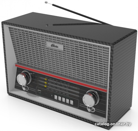 Радиоприемник Ritmix RPR-102 (карбон)