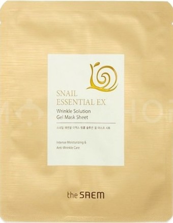 The Saem Маска для лица тканевая Snail Essential EX Wrinkle Solution Gel Mask Sheet 28 г