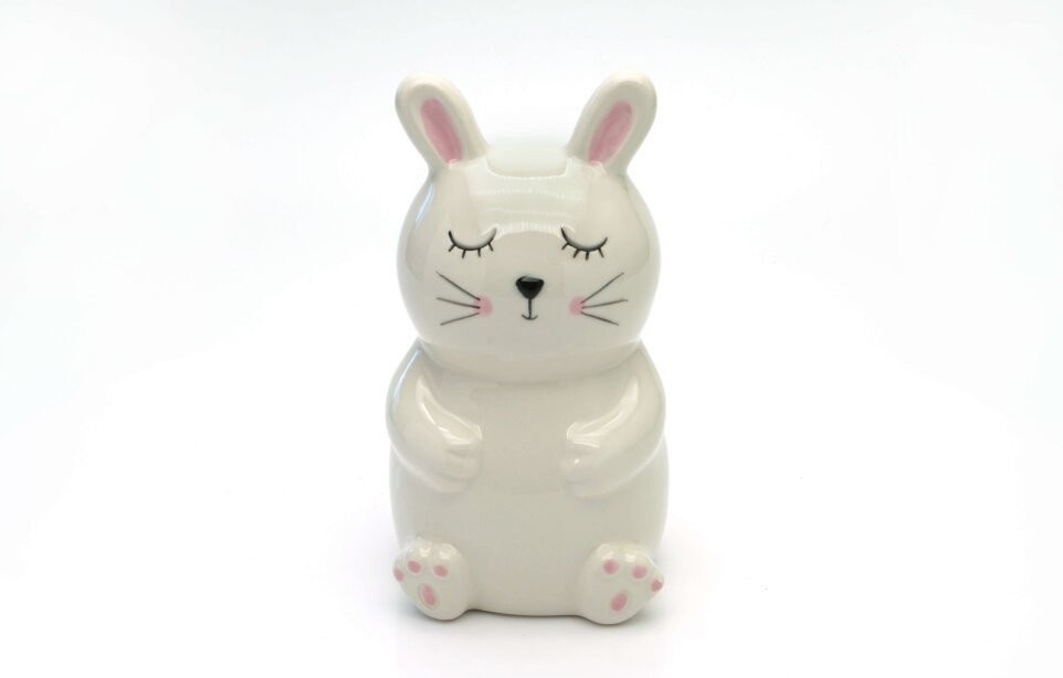 Копилка для денег ILikeGift Sleepy bunny FC191121 (белый)