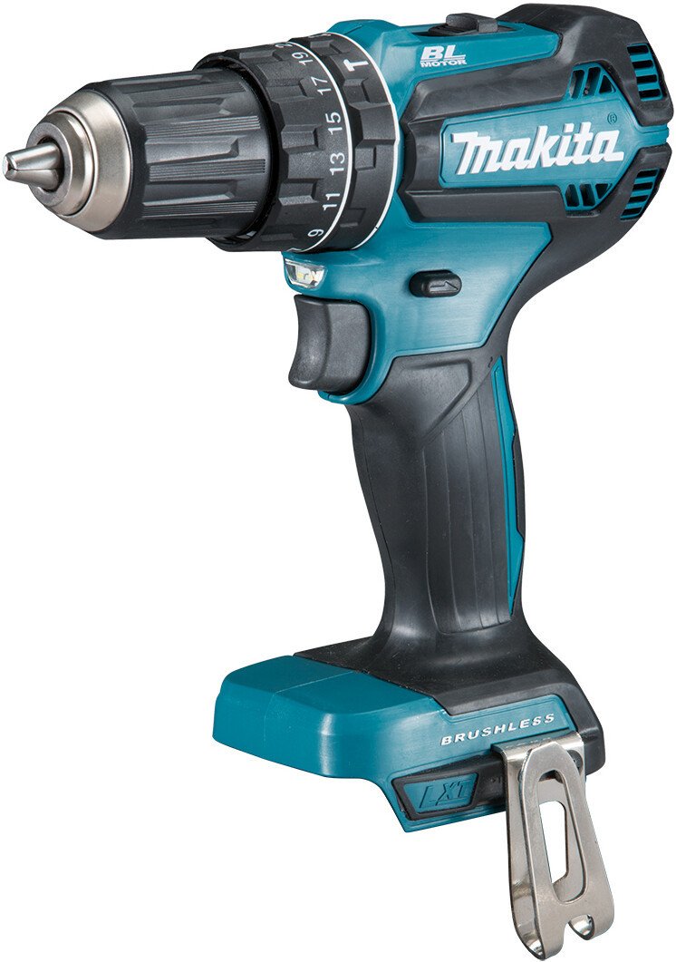 Ударная дрель-шуруповерт Makita DHP485SFE (с 2-мя АКБ, кейс)