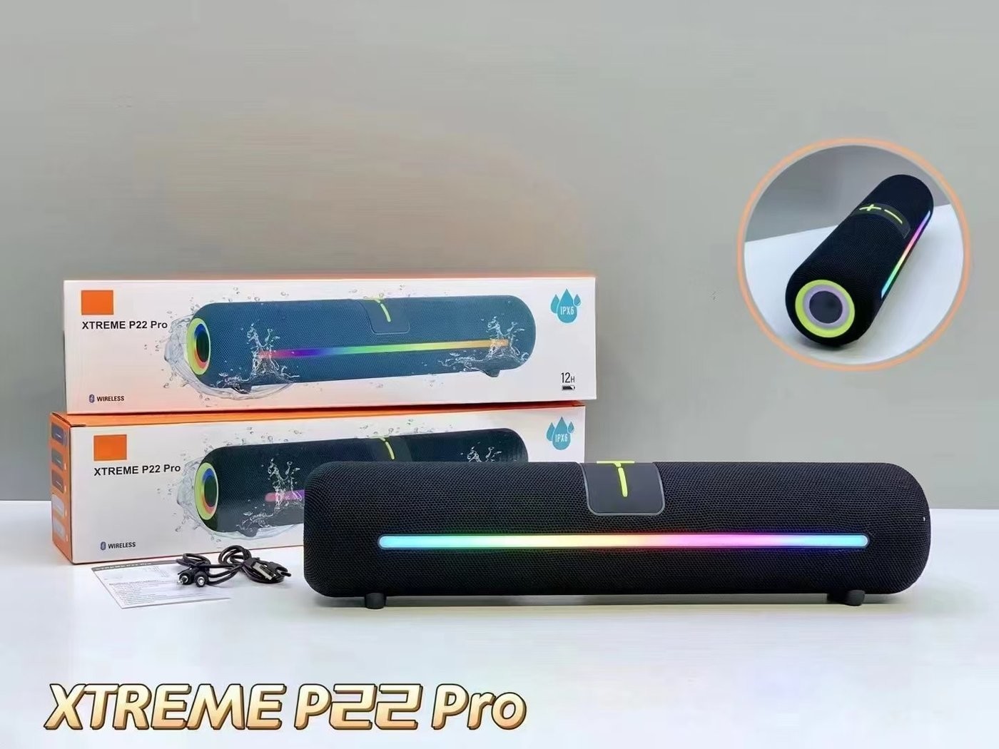 Беспроводная колонка Bseng P22 Pro (черный)