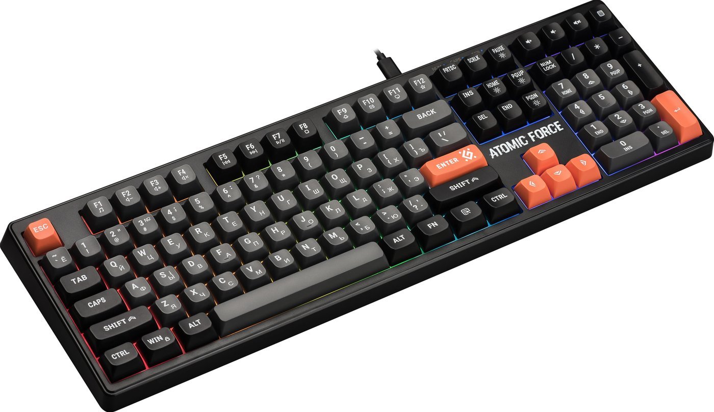 Клавиатура Defender Atomic Force GK-005