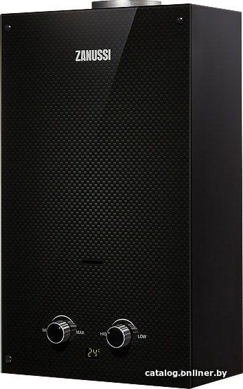 Газовая колонка Zanussi GWH 10 Fonte Glass Carbon