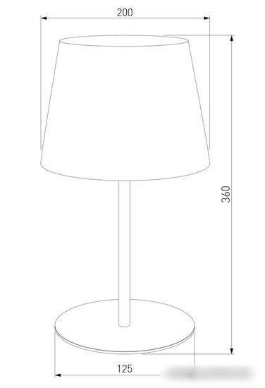 Настольная лампа TK Lighting Maja 2936