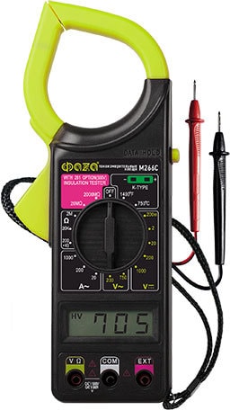 Токовые клещи Фаza M266C