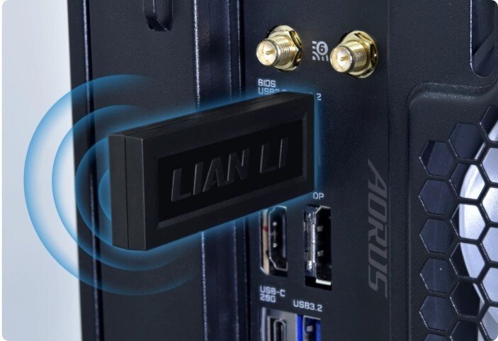 Контроллер скорости и подсветки вентиляторов Lian Li L-Wireless Controller G89.RF-T-B.01
