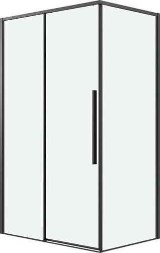 Душевой уголок Grossman Galaxy 100x80x195 120.K33.01.1080.21.00 (черный матовый/прозрачное стекло)