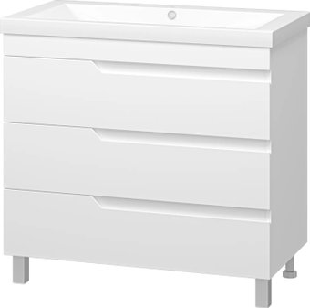 Misty Тумба с умывальником Софт 90 П-Соф-01090-0113Я+10.150.00900.001