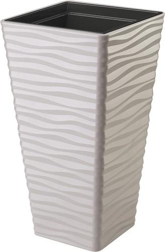Кашпо Form-Plastic Sahara Dunes slim 3960-055 (светло-серый)