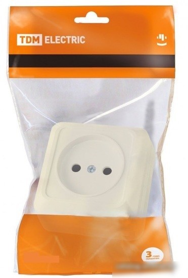 Розетка TDM Electric Ладога SQ1801-0210