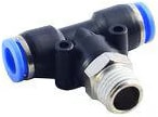 RockForce Фитинг для пласт. труб 6 мм с нар. резьбой 1/4 RF-SPB06-02