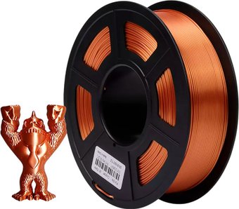Пластик NV Print NV-3D-SILK-PLA-P-COPPER (1.75мм, 1кг, медный)