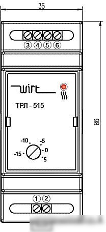 Терморегулятор Wirt ТРЛ-515