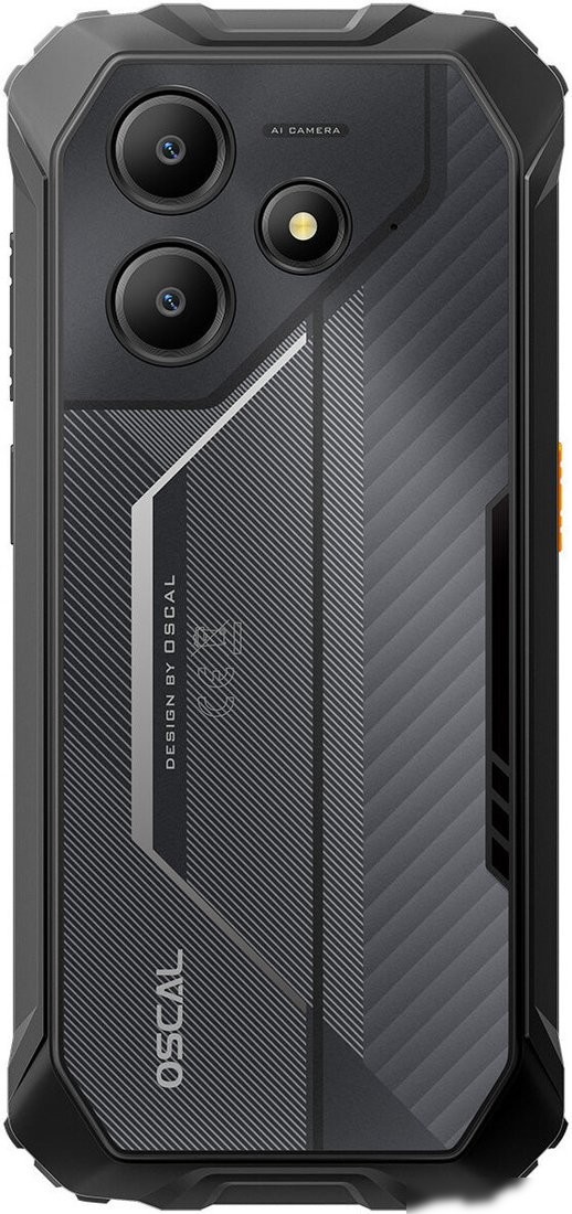 Телефон Oscal Marine 2 4GB/64GB (черный)