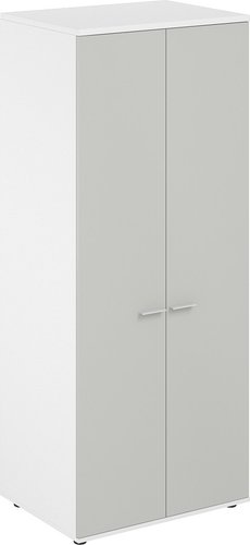Шкаф распашной Norden 80x60x195.5 SG.825.WH.SH (белый/серый бархат)