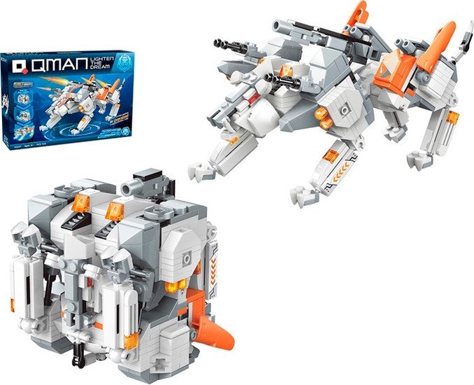 Конструктор Qman Cube Mechanical of Beasts 41227 Космический бот