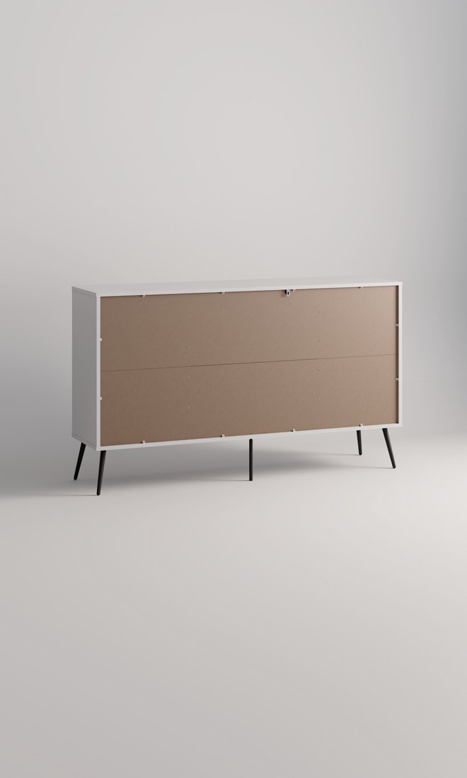 Тумба Arvento Rondo 2D3S (белый/эко джелато)