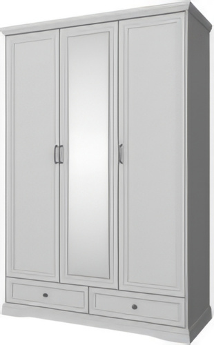 Шкаф распашной Anrex Valencia 3DG2SZ (серый)