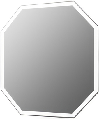 Пекам Зеркало Octagon 80x120 octagon-80x120sp (с подсветкой, двойной сенсор на прикосновение, подогревом)