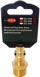 RockForce Штуцер для быстроразъема наруж резьба 3/8" RF-SE2-3PM
