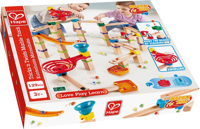 Конструктор Hape Tricks n Twists Marble Track E1100