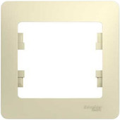 Рамка Schneider Electric Glossa GSL000201 (бежевый)