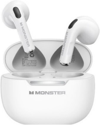 Наушники Monster N-Lite 208 MH22211 (белый)