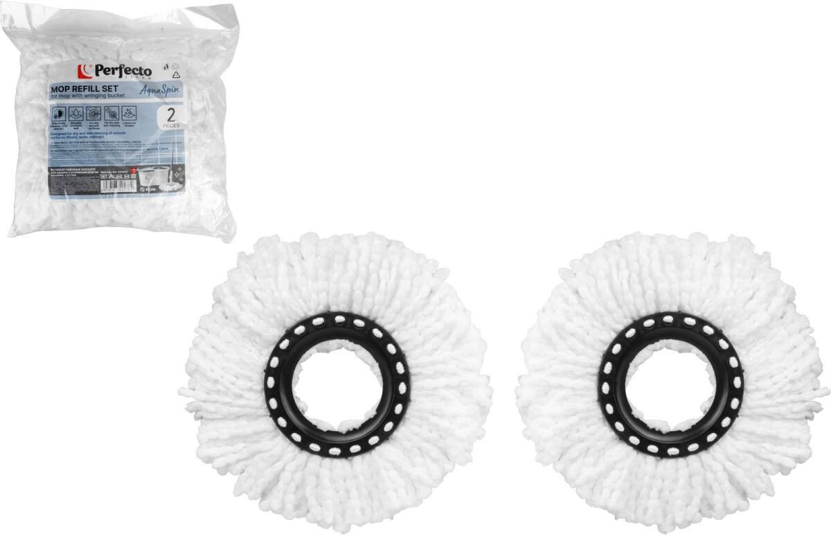 Моп (тряпка) Perfecto Linea AquaSpin 44-431027