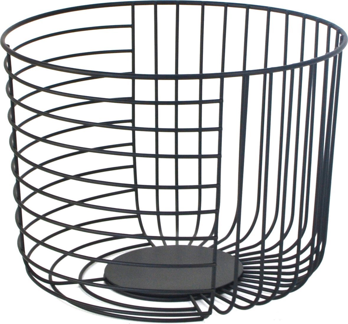 Ваза для фруктов Handy Home LB-15 BL (матовый черный)