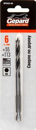 Сверло Gepard GP0422-06